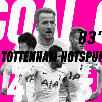 a poster for tottenham hotspur soccer players with the number 83