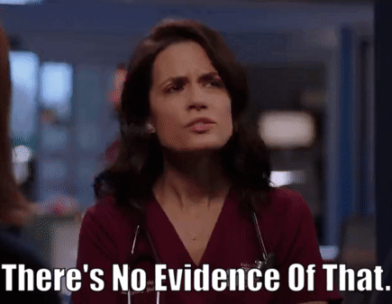 Chicago Med Natalie Manning GIF - Chicago Med Natalie Manning Theres No Evidence Of That GIFs