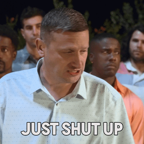 Just Shut Up Tim Robinson GIF - Just Shut Up Tim Robinson I Think You Should Leave With Tim Robinson GIFs