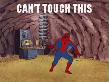 Spiderman Cant Touch This GIF - Spiderman Cant Touch This Dodge GIFs