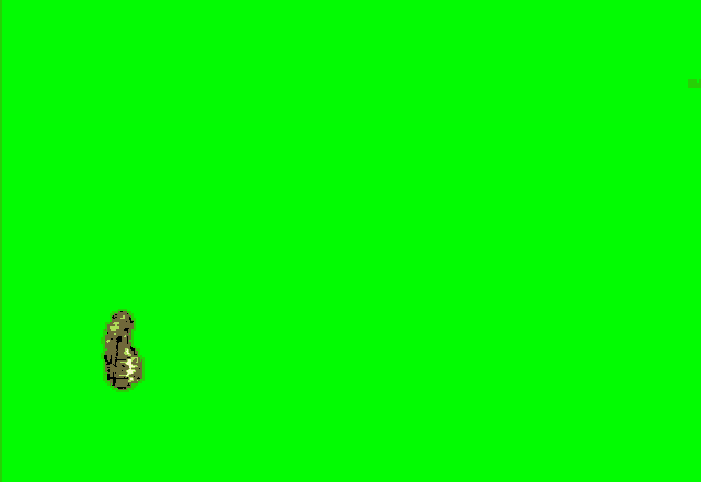 a fire explosion on a green screen in slow motion .