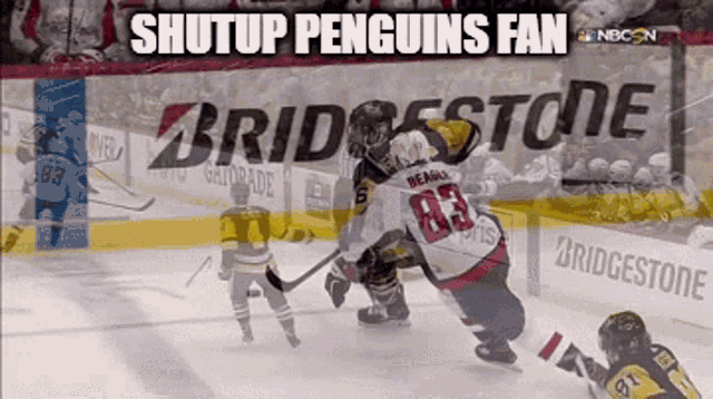Shut Up Penguins GIF - Shut Up Penguins Fan GIFs