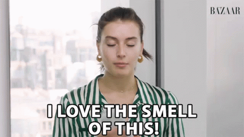 I Love The Smell Of This Love GIF - I Love The Smell Of This I Love The Smell Love GIFs