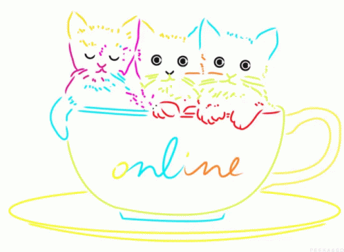 Online Kitties Cute GIF - Online Kitties Cute Graphic Art GIFs