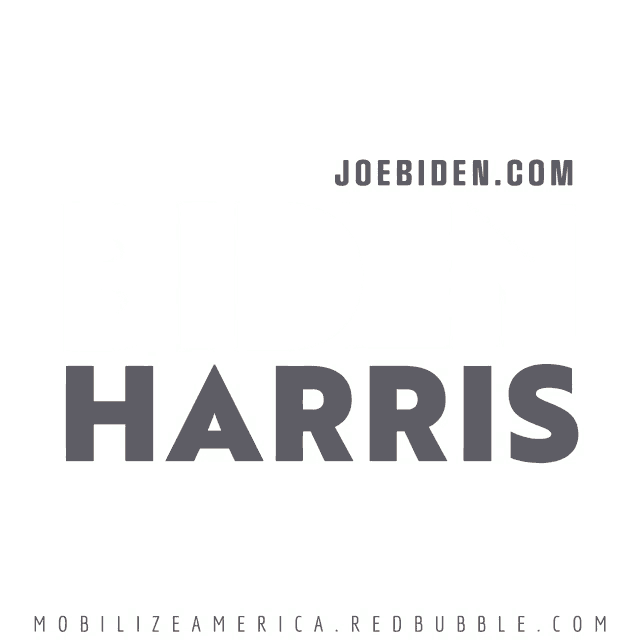 a biden harris logo with the website joebiden.com below it