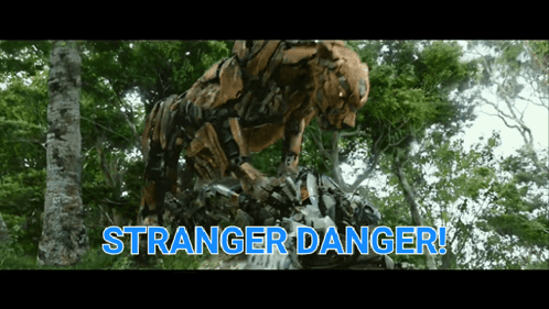 Stranger Danger Transformers GIF - Stranger Danger Transformers Transformer GIFs