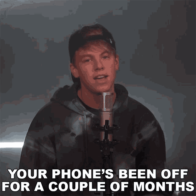 Your Phones Been Off For A Couple Of Months Carson Lueders GIF