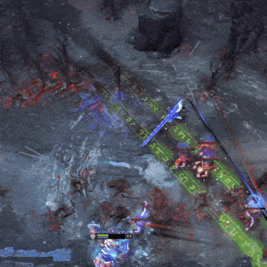 a screenshot of a video game with sweetycroissant in the top left