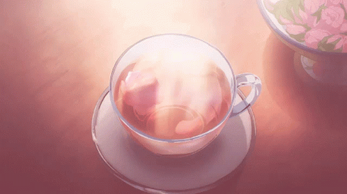 Anime Tea GIF - Anime Tea Steaming GIFs