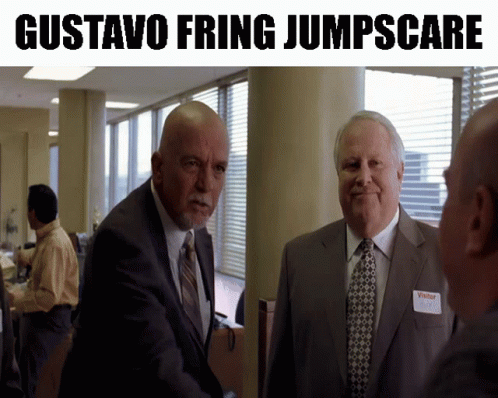 Gustavo Fring Jumpscare Gus Fring GIF - Gustavo Fring Jumpscare Gus Fring Gustavo Fring GIFs