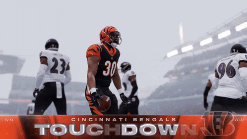 the cincinnati bengals are playing the ravens in the touchdown