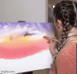 Jenna Marbles Painting GIF - Jenna Marbles Jenna Painting GIFs
