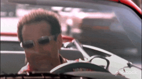 Listening To Music While Driving Adrian Monk GIF - Listening To Music While Driving Adrian Monk Tony Shalhoub GIFs