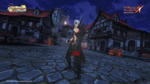 a video game called the seven deadly sins is being played