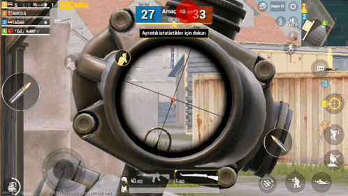 a screenshot of a video game with the number 27 on the left