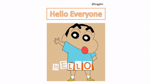 Hello By Shinchan Hello Everyone GIF - Hello By Shinchan Hello Everyone Hello GIFs