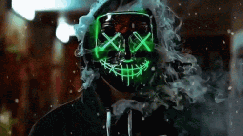 Halloween Mask GIF - Halloween Mask Led Mask GIFs