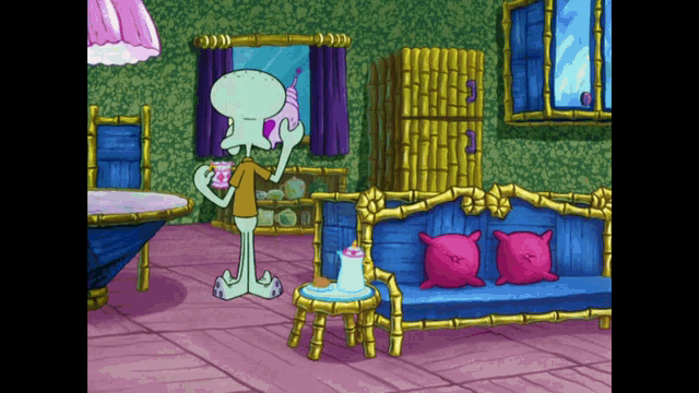 Nicktoons Nicktoons Network GIF - Nicktoons Nicktoons Network Squidward Tentacles GIFs