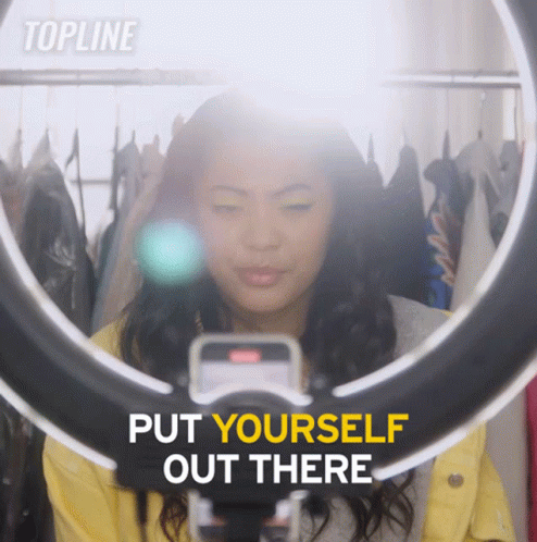 Put Yourself Out There Tala GIF - Put Yourself Out There Tala Topline GIFs