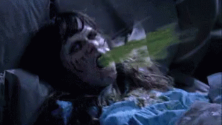 The Exorcist Throw Up GIF - The Exorcist Throw Up Vomit GIFs
