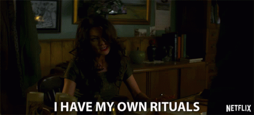 I Have My Own Rituals Stand Up GIF - I Have My Own Rituals My Own Rituals Stand Up GIFs