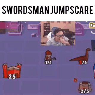 Swordsman Jumpscare GIF - Swordsman Jumpscare Cac2 GIFs