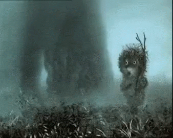 ежик в тумане туман бегу бежать GIF - Hedgehog In The Fog Fog Run GIFs
