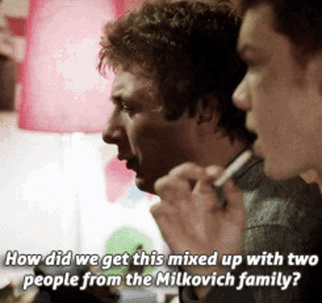 Shameless How Did We Get This Mixed Up GIF - Shameless How Did We Get This Mixed Up Two People From The Mlikovich Family GIFs