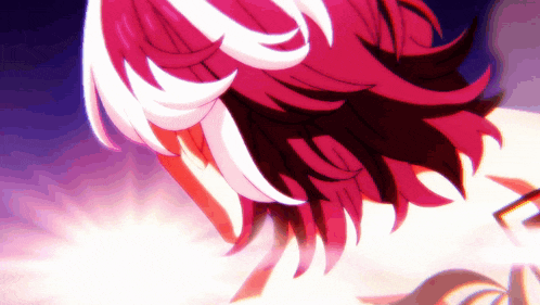a close up of a person 's hair with a blue background