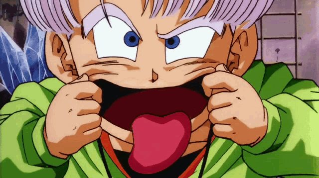 Trunks Butt Slap GIF