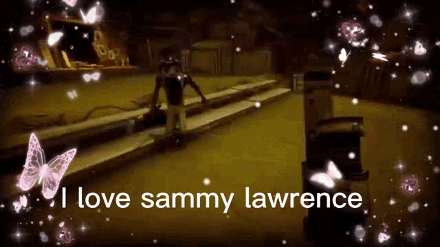 I Love Sammy Lawrence Batim GIF - I Love Sammy Lawrence Batim Bendy And The Ink Machine GIFs