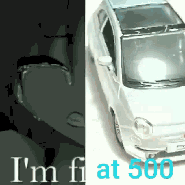 Im Fine Fiat500 GIF - Im Fine Fiat500 Anime Sucks GIFs