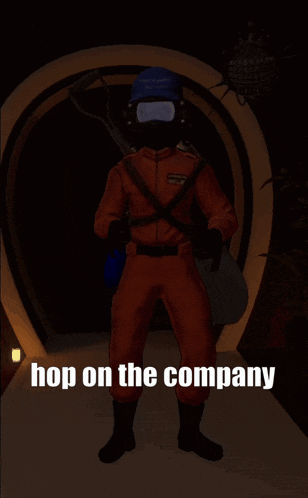 Lethal Company Hop On GIF - Lethal Company Hop On GIFs