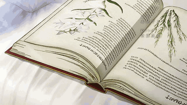 a book is open to a page that says " james " on it