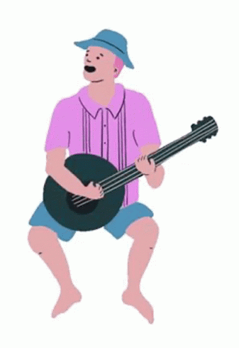 Membe Guitar GIF - Membe Guitar Cartoon GIFs