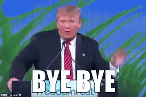 Wave Donald Trump GIF - Wave Donald Trump Bye GIFs