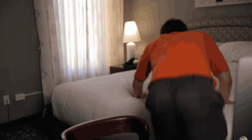Uncle Roger Bed GIF - Uncle Roger Bed Jumping Into Bed GIFs