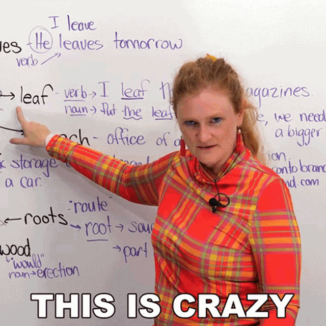 This Is Crazy Ronnie GIF - This Is Crazy Ronnie Learn English With Ronnie GIFs