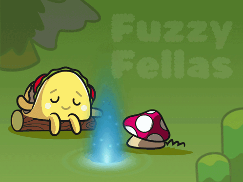 Fuzzy Fellas Mushroom GIF - Fuzzy Fellas Fuzzy Fella Mushroom GIFs