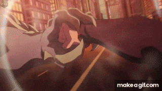 a close up of a person 's fist being thrown in the air .