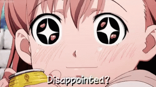 Disappointed Anime GIF - Disappointed Anime Too GIFs