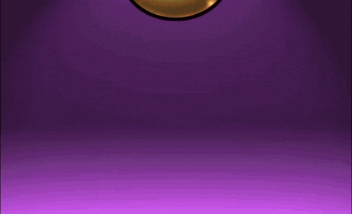 a cartoon cat is being held up by a crane on a purple background
