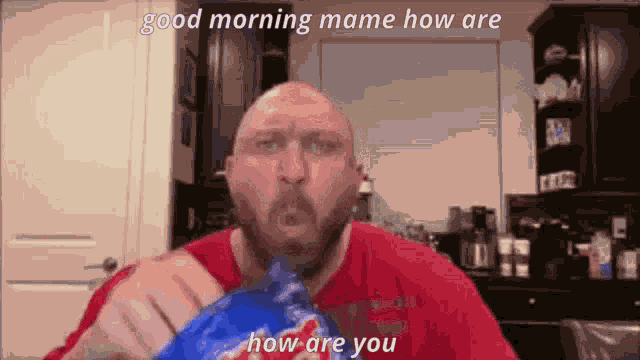 Mammemon Chip Morning GIF - Mammemon Chip Morning GIFs