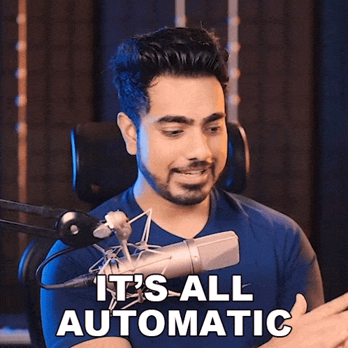 It'S All Automatic Unmesh Dinda GIF - It'S All Automatic Unmesh Dinda Piximperfect GIFs