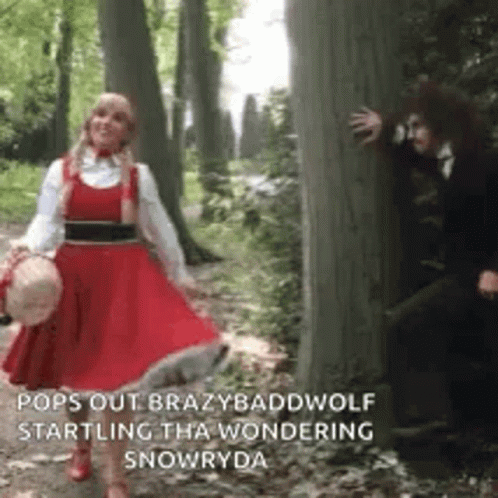 Bigbadwolf Redridinghood GIF - Bigbadwolf Redridinghood Efteling GIFs