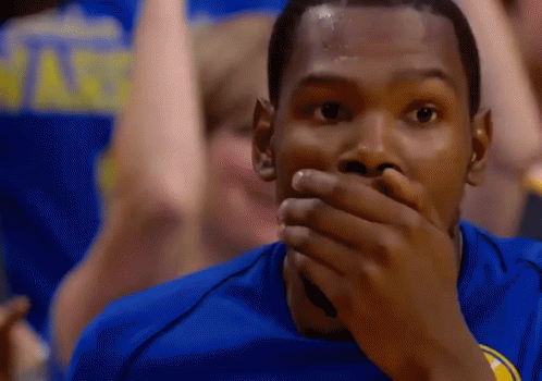 Kevin Durant Kd GIF - Kevin Durant Kd Shocked GIFs