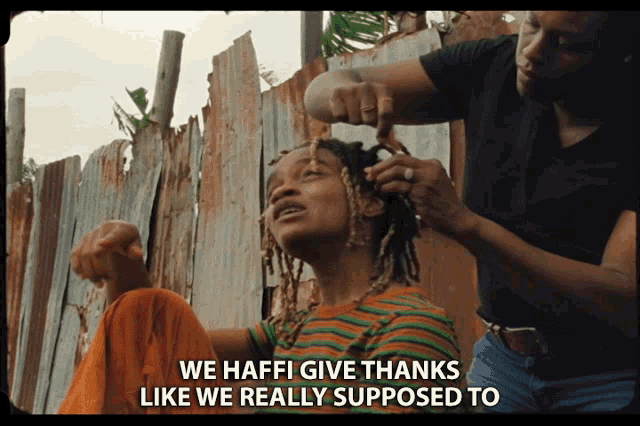 We Haffi Gave Thanks Like We Really Supposed To GIF - We Haffi Gave Thanks Like We Really Supposed To Thankful GIFs