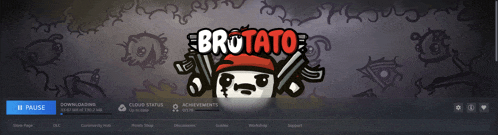 a screenshot of a game called brotato
