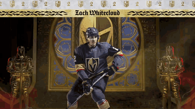 Zach Whitecloud Goal GIF - Zach Whitecloud Goal Vegas Golden Knights GIFs