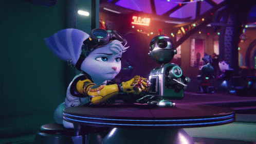 Not Amused Rivet GIF - Not Amused Rivet Ratchet And Clank GIFs